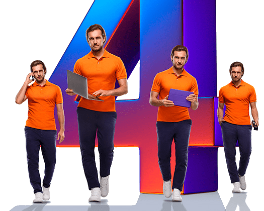 Великолепная четверка Ростелеком в&nbsp;посёлок Хета (Красноярский край)